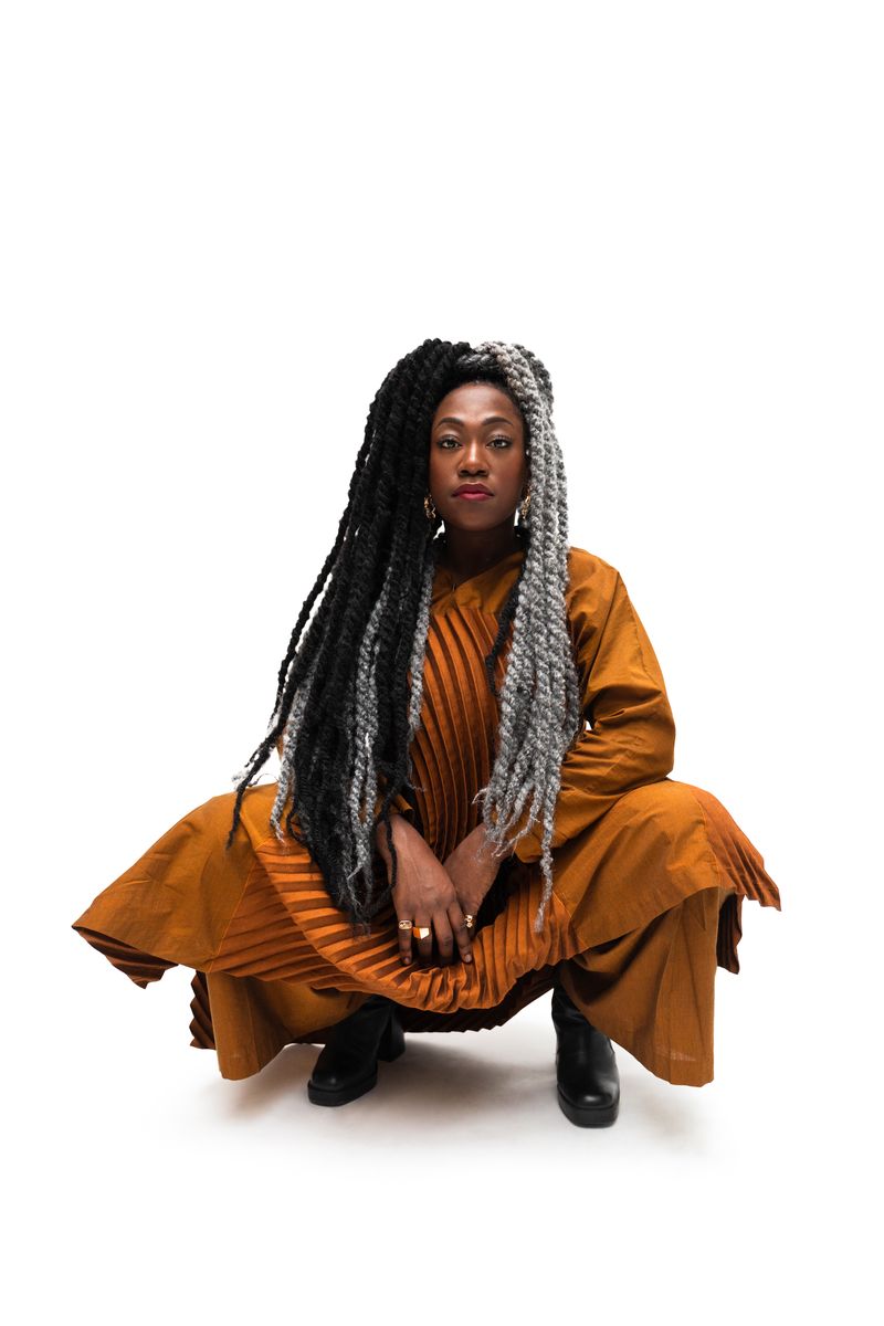 La guitariste, chanteuse et poétesse Mélissa Laveaux ©Adeline Rapon