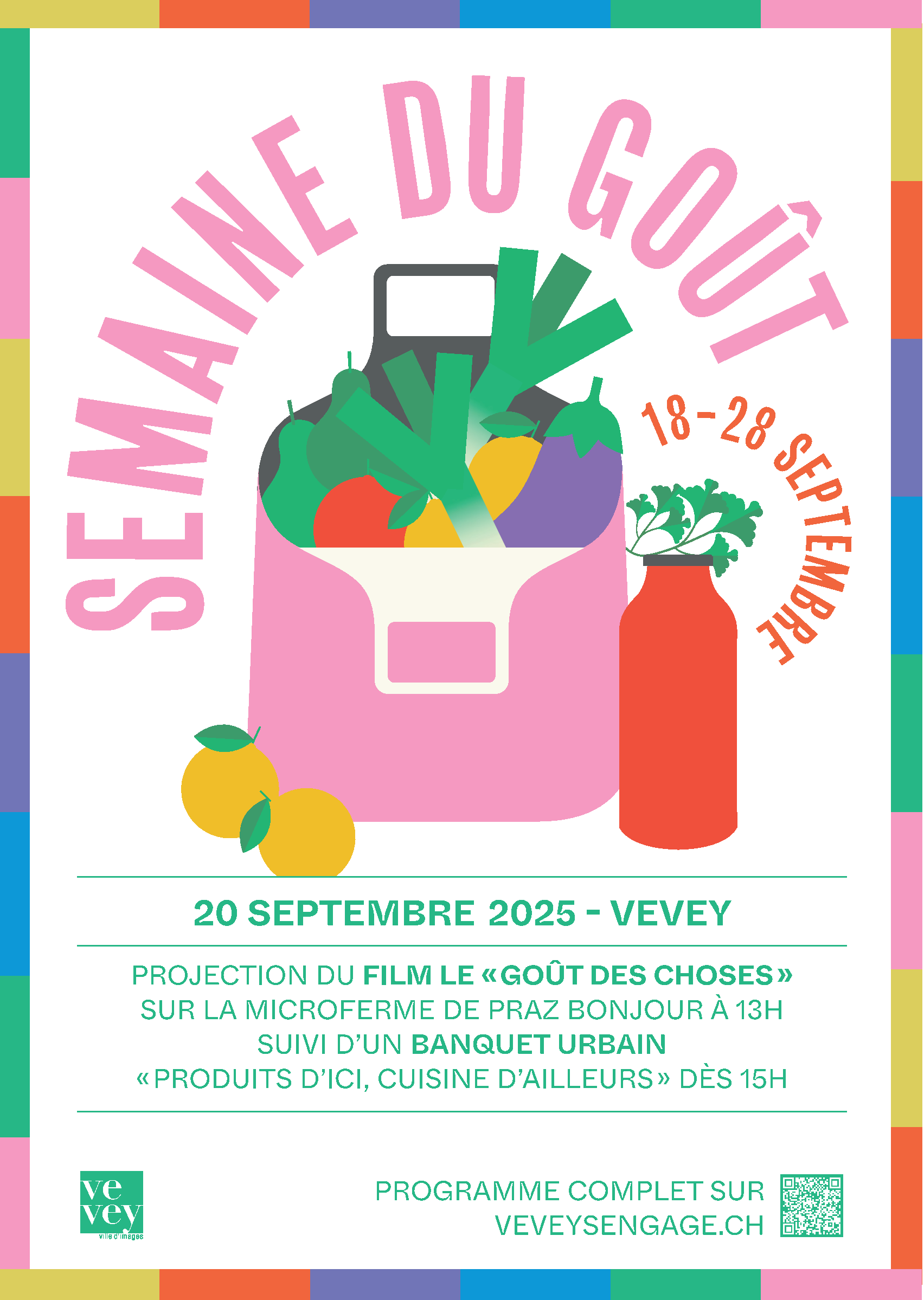 Affiche semaine du goût 2025