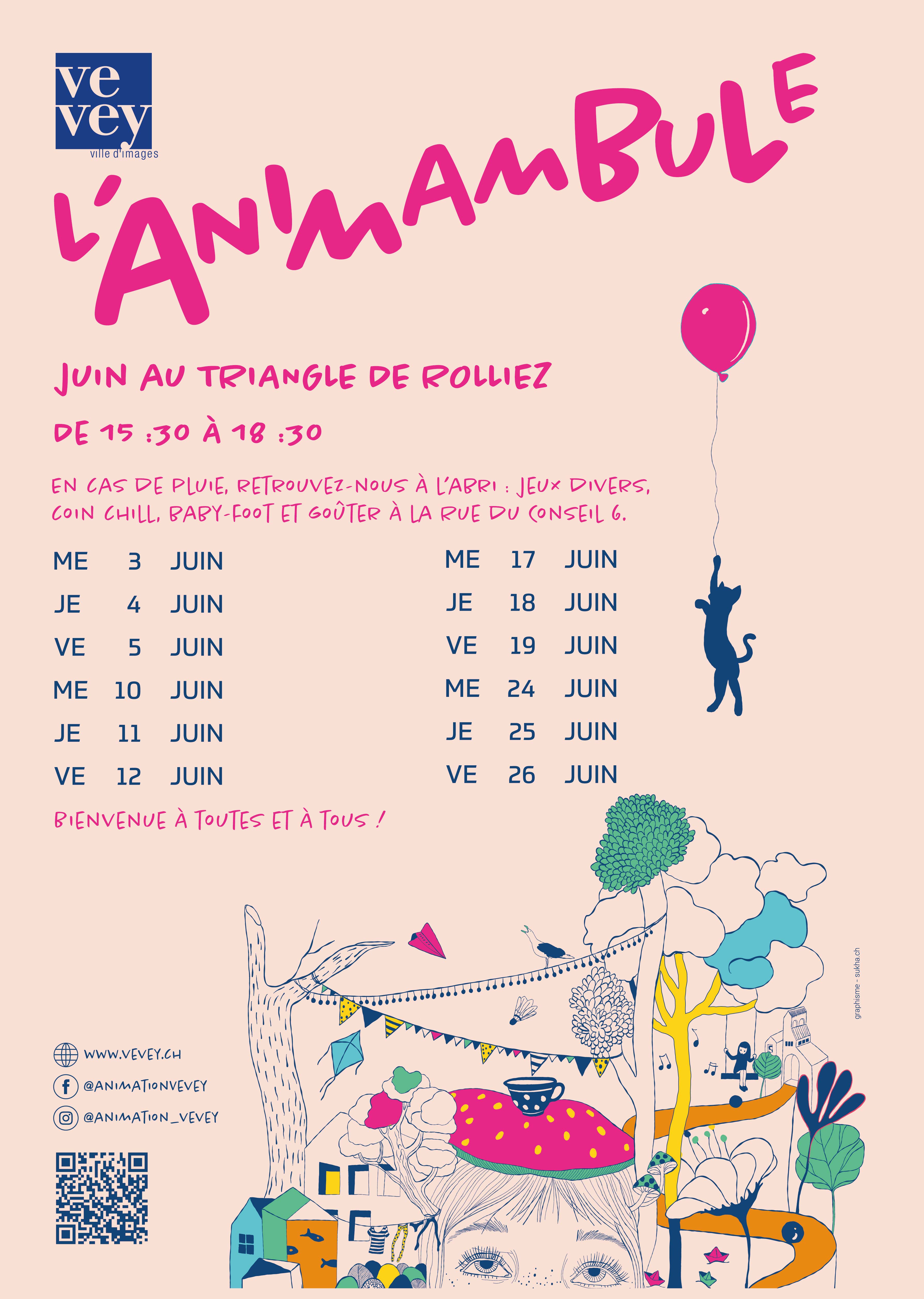 Animambule programme juin 2026