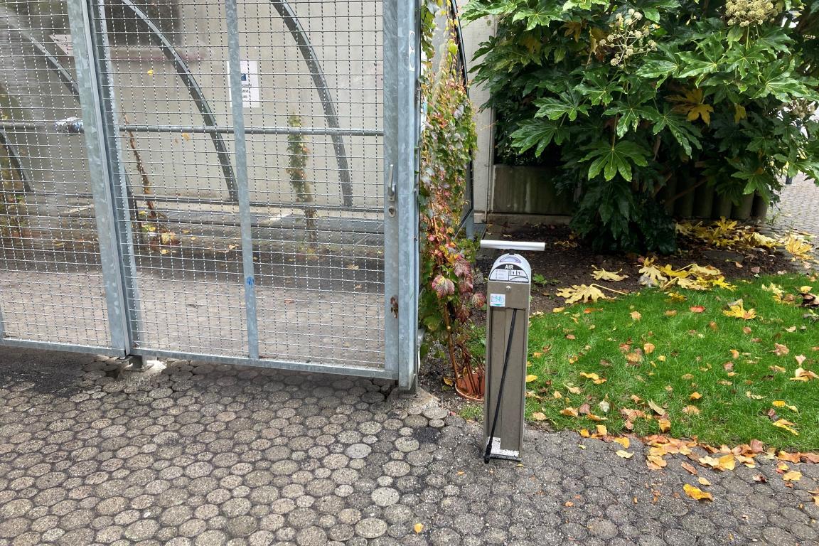 Pompe à vélo du parc du Panorama