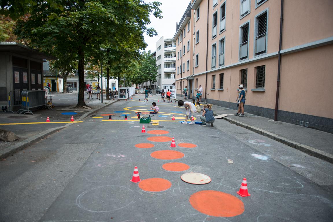 Chantier participatif place Robin