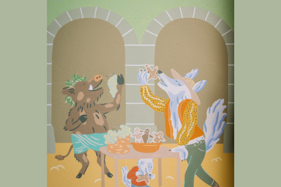 Fresque au Collège de Plan 