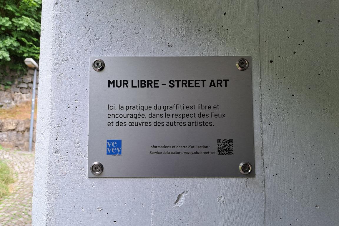 Vevey - Lancement des murs libres pour l'art urbain - juin 2025