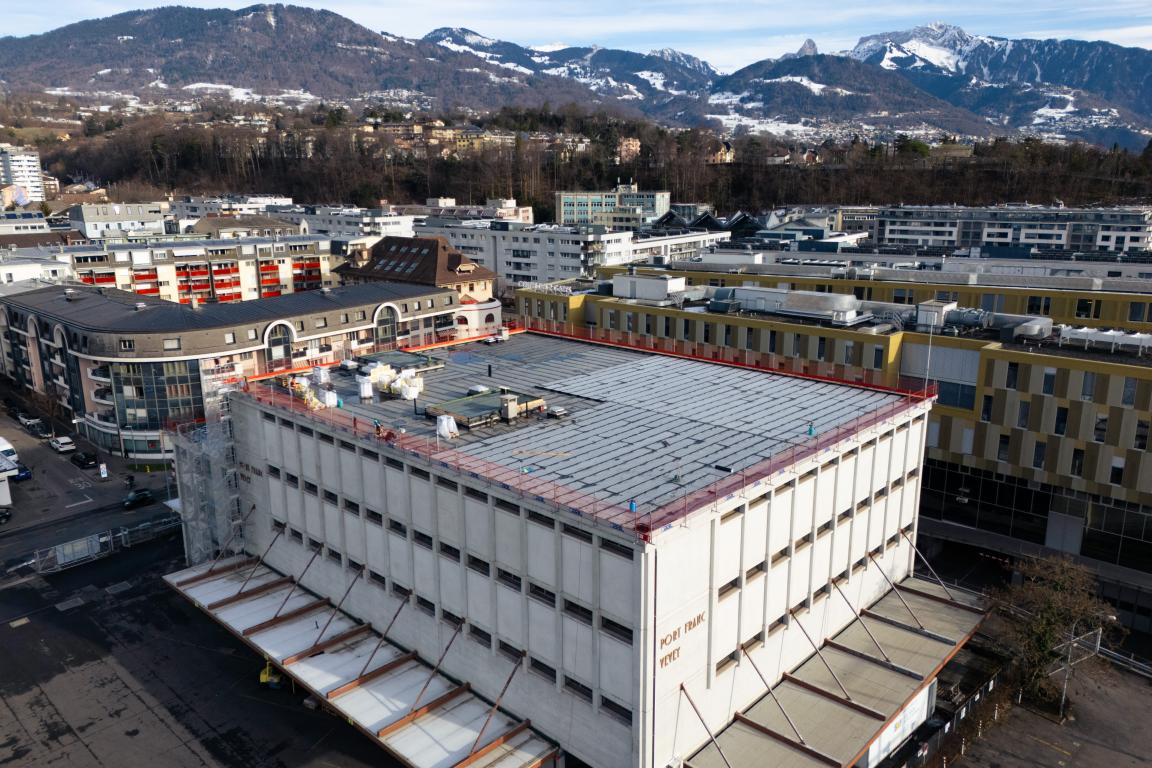 Port Franc - panneaux solaires 