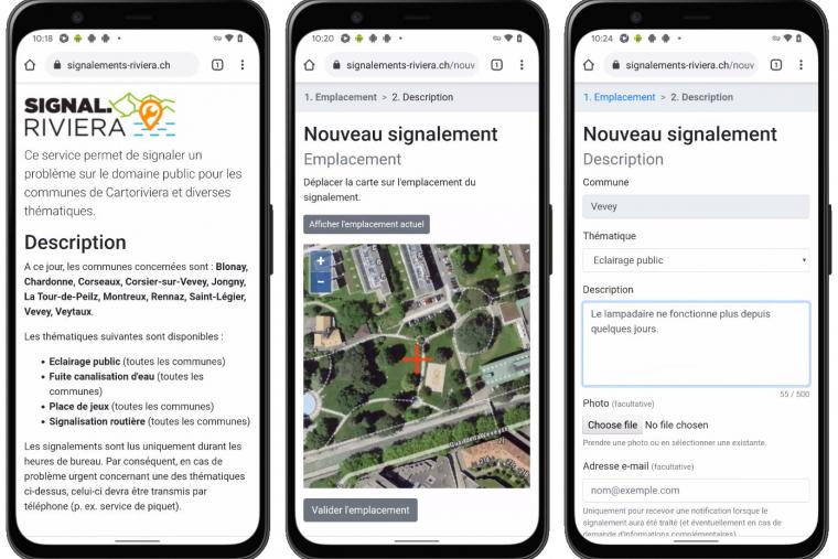 Signalements CartoRiviera