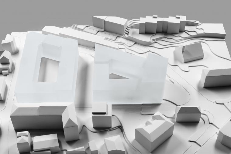 Esplanade Plan-Dessus maquette illustrative