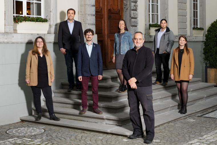 Le nouveau collège exécutif veveysan 2021-2026