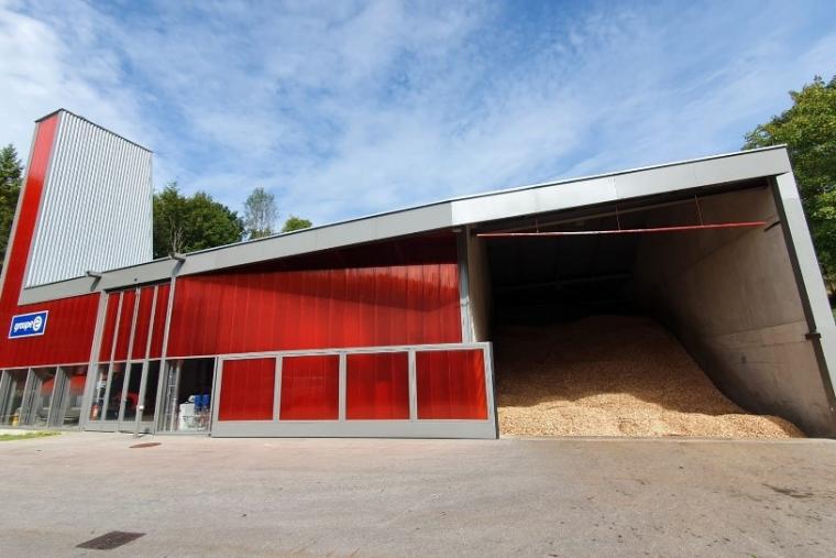 Central chauffage au bois 