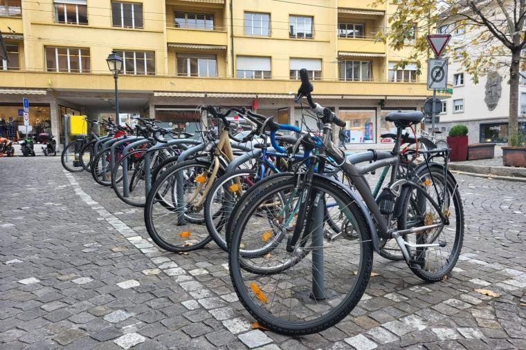 stationnement vélos Vevey