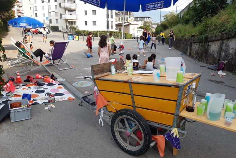 La charrette de l’Animambule Vevey