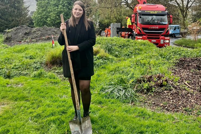 Coup d'envoi chantier travaux skatepark Vevey - Laurie Willommet