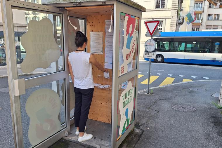 Cabine vote BàP Vevey