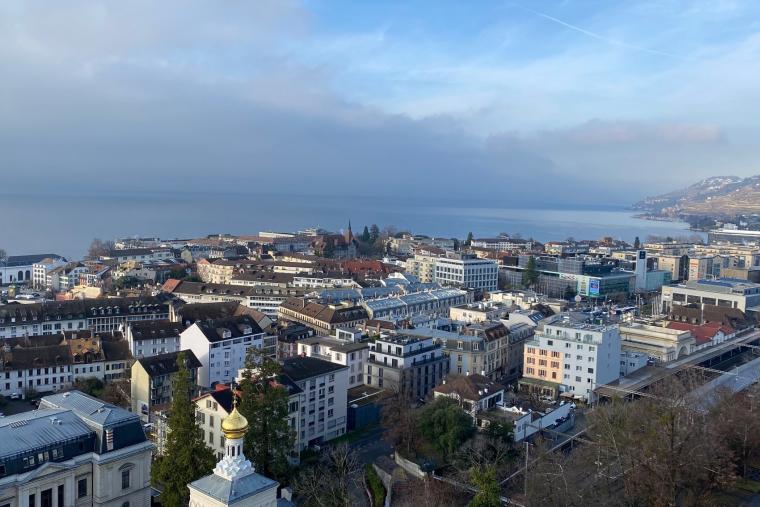 Vue de Vevey