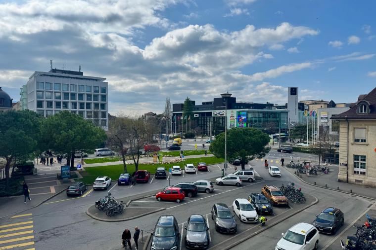 place de la Gare Vevey