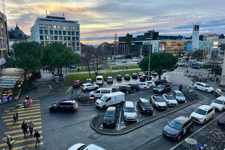 Vevey place de la Gare