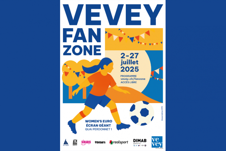 Vevey célèbre le football féminin avec une FanZone pour l’Euro 2025