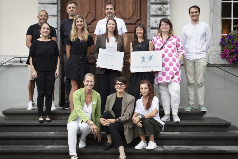 Remise label Commune en santé