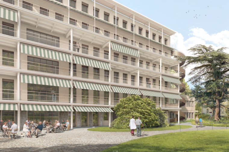 Vevey Samaritain image de synthèse