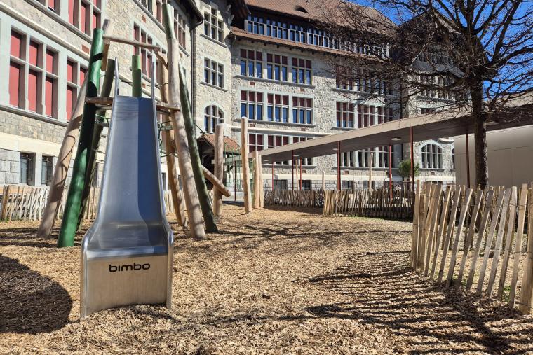 Préau collège Veveyse