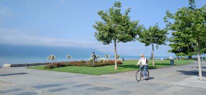 se promener à vélo