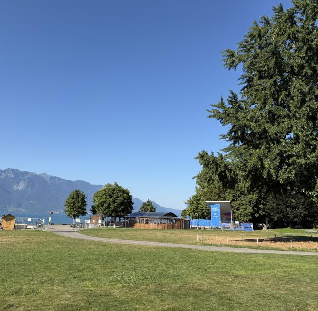 Vevey - Jardin du Rivage - Fanzone